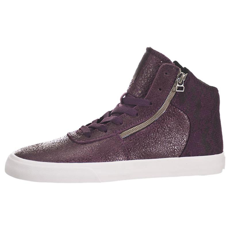 Zapatillas De Skate Supra Argentina Mujer - CUTTLER Moradas (BKOLR-9380)